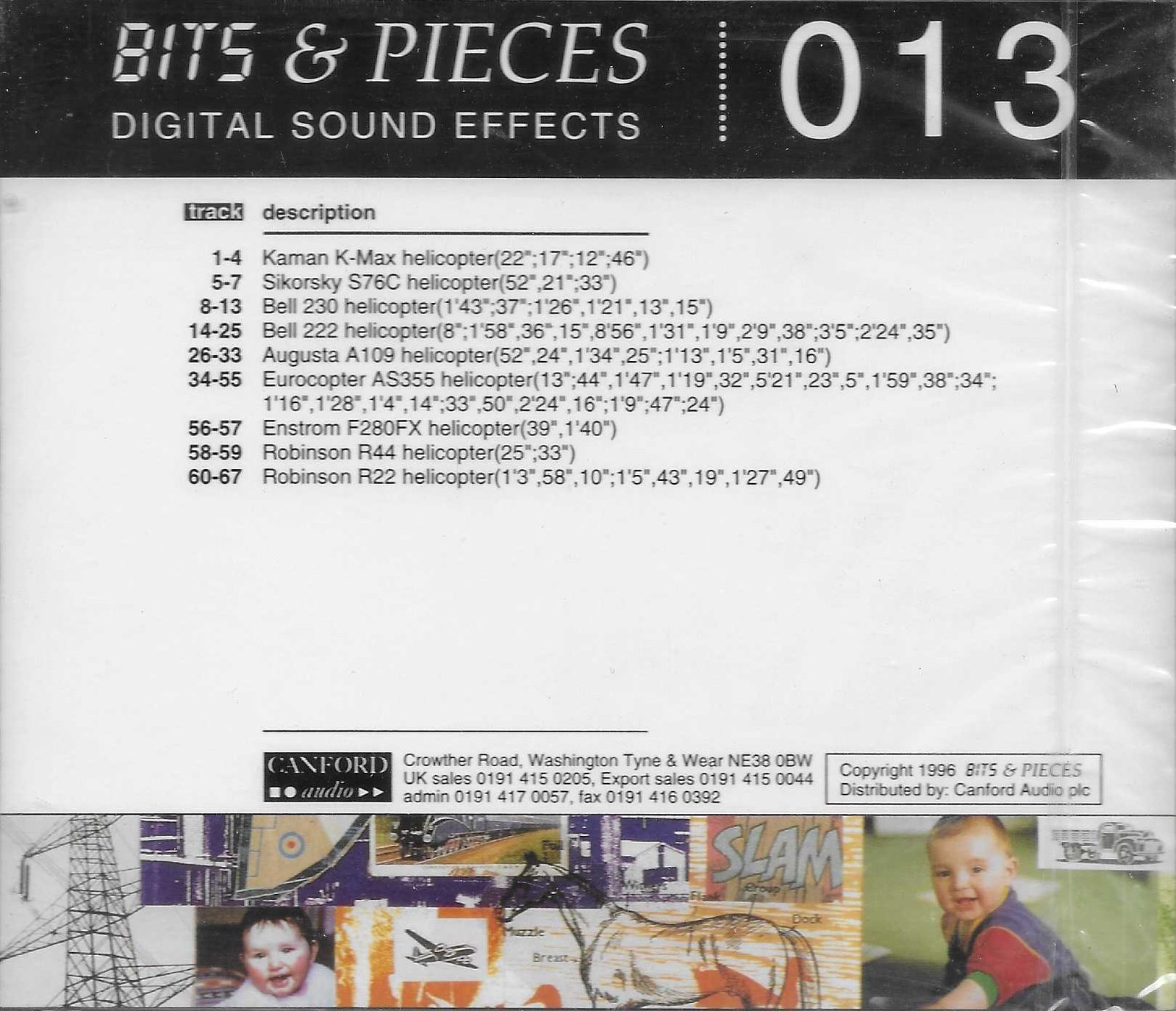 Back cover of BITS 013